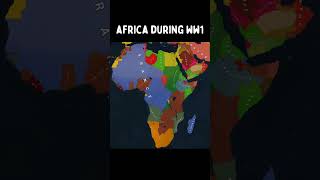 Africa during WW1 🔥⚔️ ww1 events accurate timelapse [upl. by Seugirdor190]