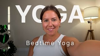 bedtime yoga stretch  15 min restorative flow for better sleep [upl. by Kelcy714]