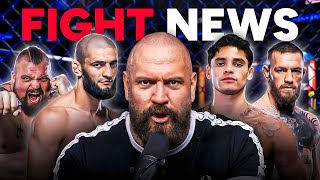 Khamzat Returns Garcia ARRESTED McGregor Update  FIGHT NEWS 🥊 [upl. by Thorvald118]