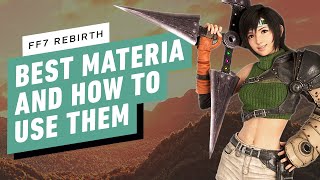 FF7 Rebirth  How To Find and Use the Best Materia [upl. by Asusej]