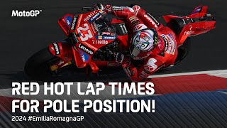 The INTENSE last 5 mins of MotoGP™ Q2 🔥  2024 EmiliaRomagnaGP [upl. by Salmon828]