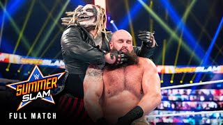 FULL MATCH — Strowman vs Wyatt — Universal Title Falls Count Anywhere Match SummerSlam 2020 [upl. by Eyk547]