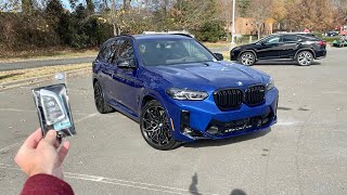 2024 BMW X3M Competition Start Up Exhaust Test Drive Walkaround POV and Review [upl. by Eilerua329]