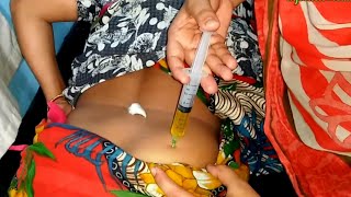 Buttock injection Video Calcium Gloconate amp Vitamine B Complex 24 Ep07 InjectionMedia [upl. by Ellak]