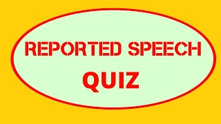 Reported speech – Test English Grammar Test [upl. by Hussey]