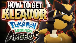 How to Evolve Scyther into Kleavor How to get Black Augurite Pokemon Legends Arceus Guide [upl. by Steffie451]