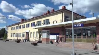 Rovaniemi railway station Finland [upl. by Sparke]