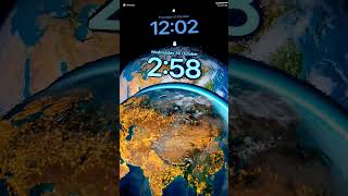 iPad 10 Gen Amazing Wallpaper quotEarthquot shorts [upl. by Amerak]