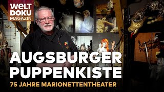 AUGSBURGER PUPPENKISTE wird 75 Puppenspieler enthüllt wie man die richtigen Fäden zieht  Magazin [upl. by Aeht]