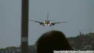 Landings • Various Airlines • Various Aircrafts • Madeira [upl. by Adeirf488]