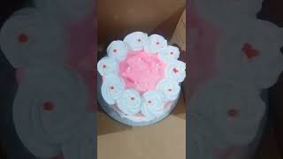 ଆଜି ର order🍰🎂🧿cakedecoration cakeshorts trending shortvideo [upl. by Ellga]