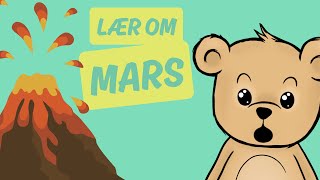 Bamsen Geo besøger Mars  Læring for børn  Sove Musik [upl. by Leodora]