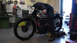 Norton racing 1937 International ex works [upl. by Assetal]