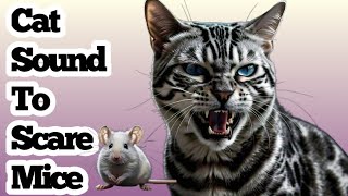 Cat Sounds To Scare Mice  Sound Rats Hate [upl. by Hanley]