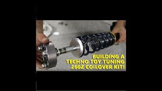 Building a Techno Toy Tuning Datsun 260Z coilover kit [upl. by Porty]