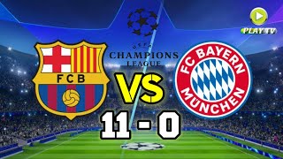 Barcelona vs Bayern Munich 110 Full Match Highlights  Barcelona 11 Goals [upl. by Sherborne884]