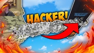 Hacker gets LASER CANNONED  Minecraft Factions Districtpvp 7 [upl. by Anibor]