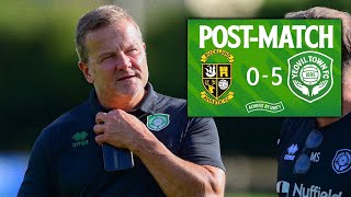 PostMatch  Mark Cooper  Buckland Athletic [upl. by Nagirrek]