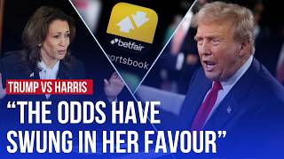 Trump vs Harris What are the odds  Bookmaker explains  LBC [upl. by Mannos]