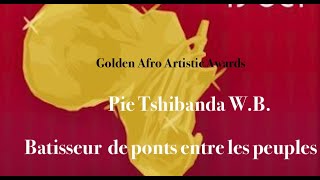 Pie Tshibanda reçoit un prix dhonneur en Belgique [upl. by Llehsal333]