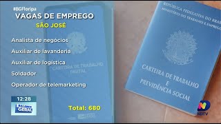 Sine anuncia mais de 8 mil vagas de emprego em Santa Catarina [upl. by Atikihc440]