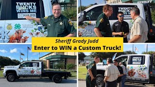 WIN a Truck  Sheriff Grady Judd Urges You to Enter [upl. by Ssitruc304]