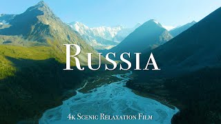 Russia 4K  Scenic Relaxation Film with Calming Music [upl. by Anaehs]