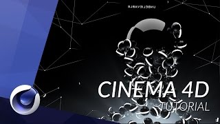 How to Create an Abstract Wallpaper in Cinema 4D  TUTORIAL [upl. by Yadsendew]