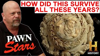 Pawn Stars 4 INCREDIBLY HISTORIC ITEMS Ancient Roman Artifacts amp More [upl. by Temp472]