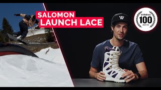 Salomon Launch Lace SJ Boa Team 2022 Snowboard Boots Review [upl. by Acinor]