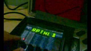 Digitech RP250 How to Loop Dmaj Groove [upl. by Yearwood667]