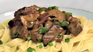 Classic Beef Stroganoff [upl. by Dyolf]