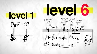 The 7 Levels of Jazz Harmony [upl. by Ecnarolf]