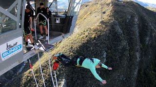 My Nevis Bungee Jump in New Zealand [upl. by Nedak]