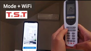 How to connect WiFi to TOSOT Air Conditioner Application GREE [upl. by Neerahs]