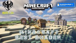 Mcpe Best Shaders  Mcpe 121 low and Device  SHIVRAJGAMING [upl. by Baldridge]