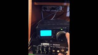 Yaesu ft897d AM reception  broadcasting [upl. by Bej898]