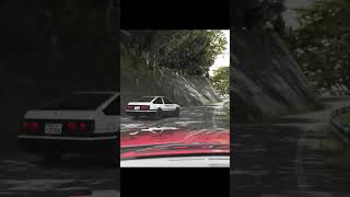 Initial D takumis ae86 wags the tail shorts [upl. by Mercier]