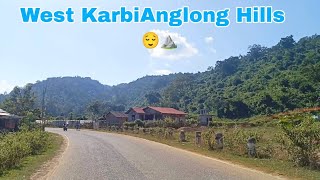 West KarbiAnglong Hills Cinemati 😌⛰️👍  assam karbianglongwaterfall vlog ride nature minivlog [upl. by Yelnik267]