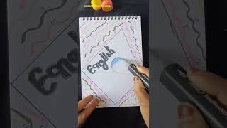 Stunning front page beautiful front page decoration front page ideas viral shorts utube shorts [upl. by Tijnar371]