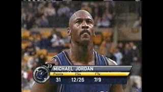 Michael Jordan vs Boston Celtics 20012002 [upl. by Arit]