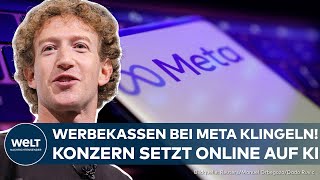 META Werbeeinnahmen beim FacebookKonzern steigen deutlich dank Einsatz von künstlicher Intelligenz [upl. by Ennair961]