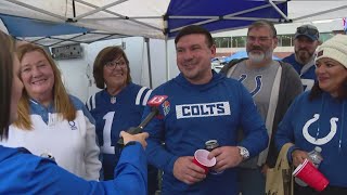 Colts fans tailgating ahead of Bills game [upl. by Aneed57]