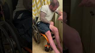 Raw real video of the excruciating pain that Adhesive Arachnoiditis causes language warning [upl. by Eugirne]