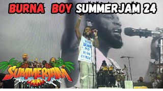 Burna Boy  Live performance  Summerjam festival 2024 [upl. by Laval]