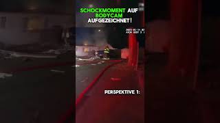 Schockmoment als Haus vor Polizei explodiert bodycam [upl. by Oxford]