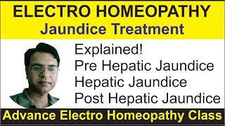 Advance Electro Homeopathic class Jaundice Treatment  BEMS [upl. by Pogue376]