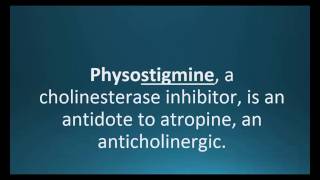 physostigmine Pharmcabulary for Memorizing Pharmacology Chapter 5 Neuro Flashcard [upl. by Idnem980]