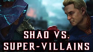 Shao Kahn VS Homelander amp OmniMan  Mortal Kombat 1 General Shao Gameplay Mavado Kameo [upl. by Itnavart]