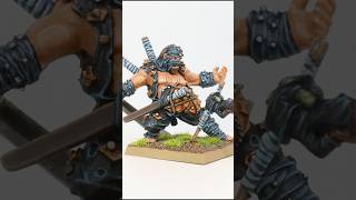 Ninja Ogre 🥷 paintingminiatures warhammerpainting [upl. by Arahs]